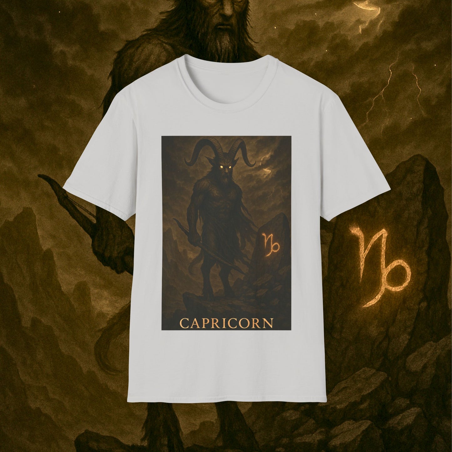 "Camiseta ♑ Capricornio – El Guardián de las Cumbres"