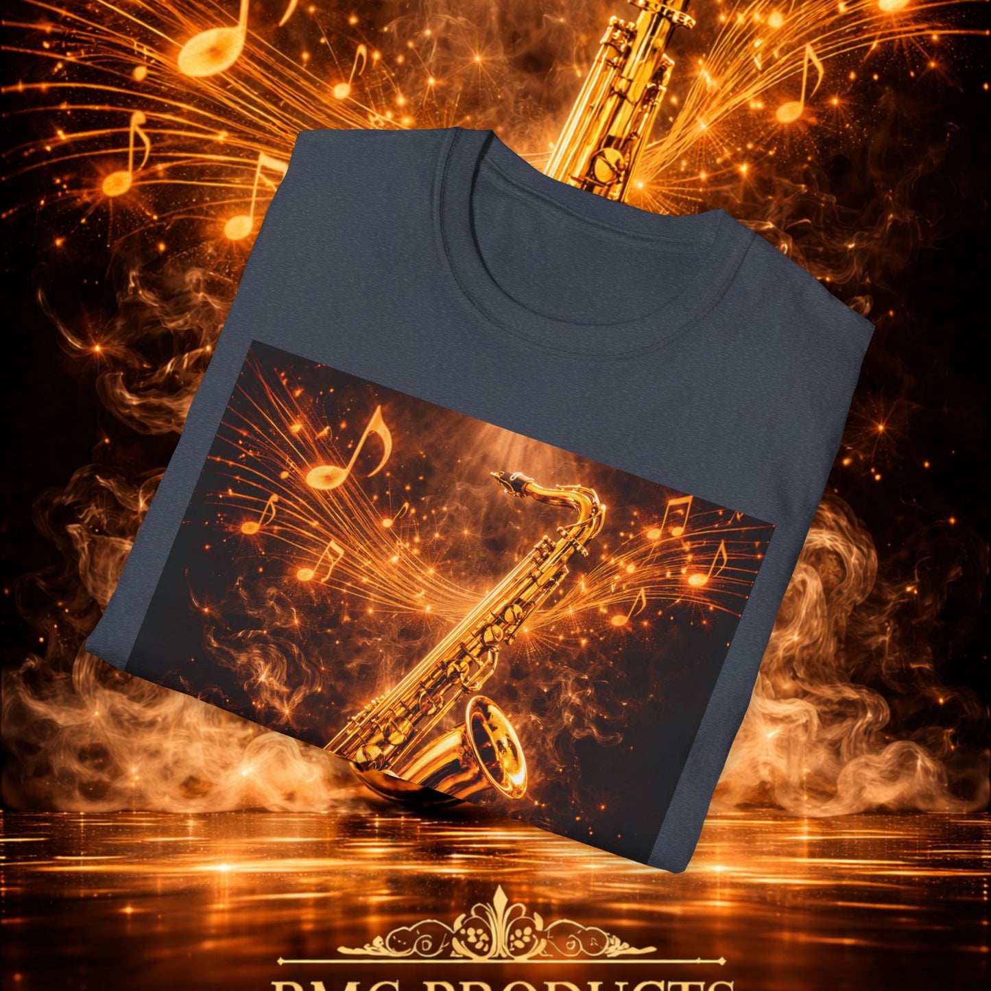 "Camiseta sax 🎷🔥 Haz que arda cada nota.” 🔥🎷