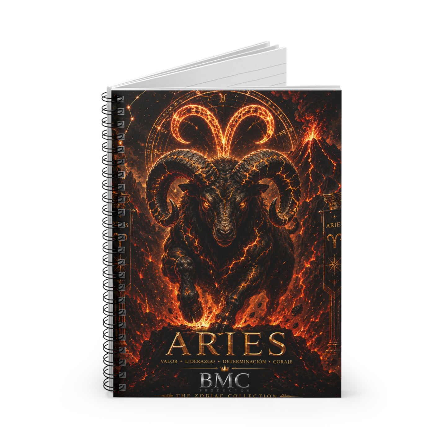 "libreta ♈ Aries — Espíritu de fuego"