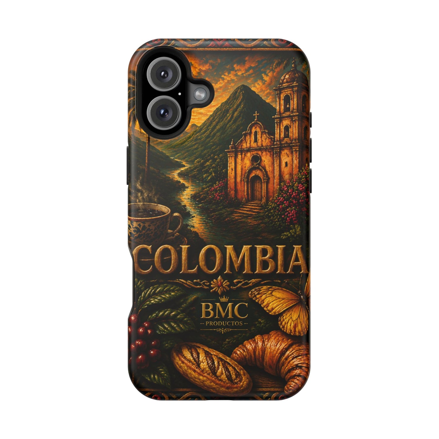 "Funda Magnética Reforzada Colombia: Magia de Colores, Café y Tradición ☕🎨🌄"