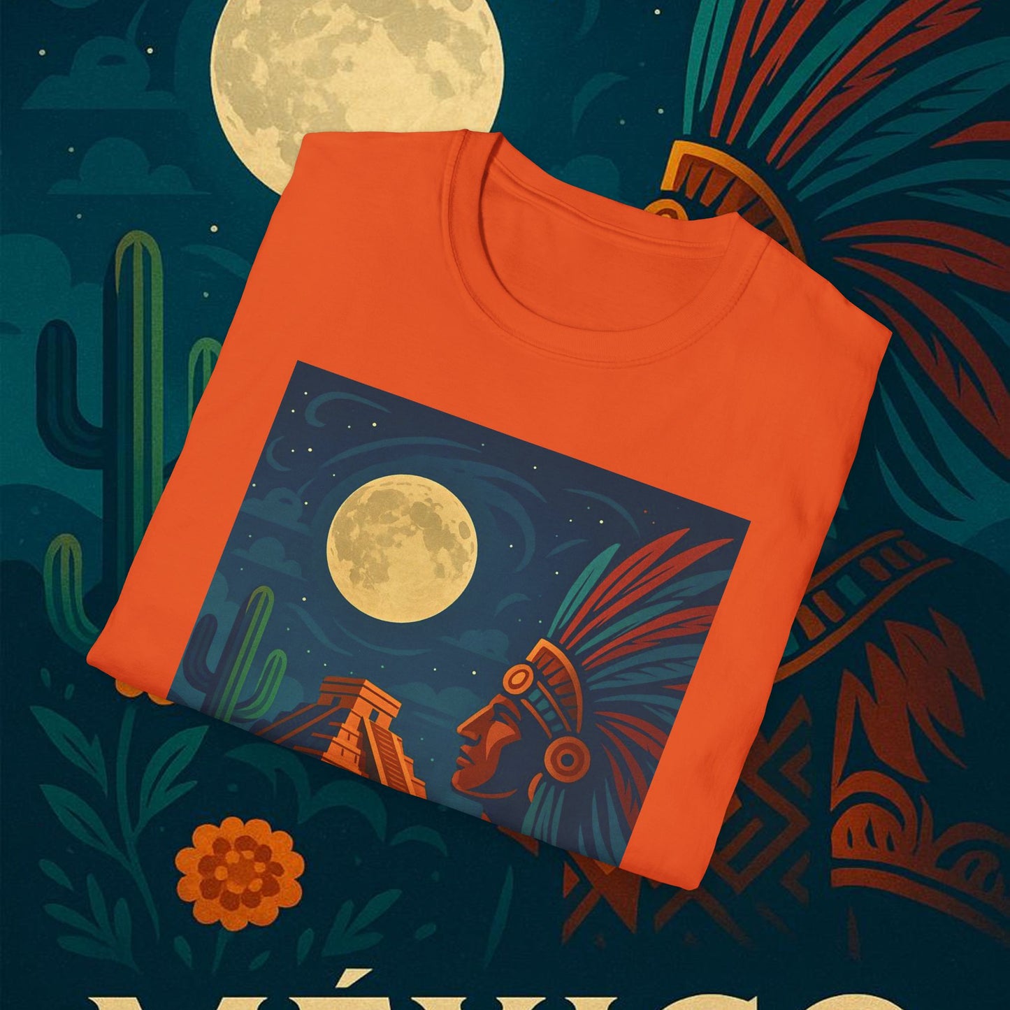 "Camiseta México: Tierra de Colores, Cultura y Corazón 🌵🎉🪅"