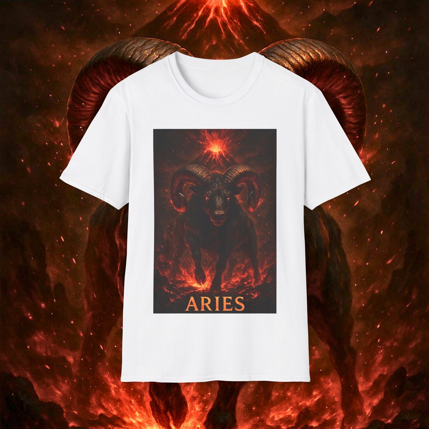 "Camiseta ♈ Aries — Espíritu de fuego"