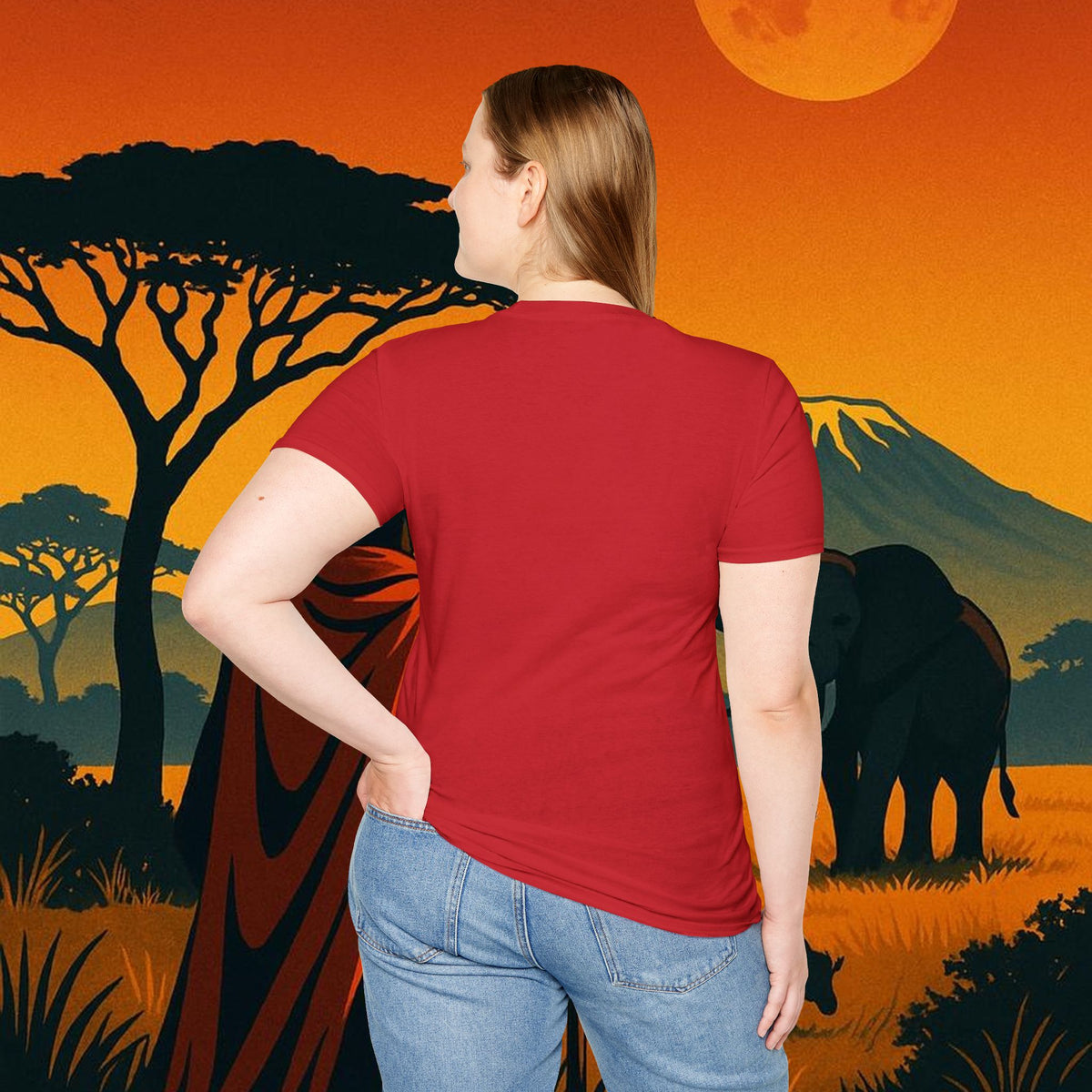"Camiseta Kenia: Aventura Salvaje y Tierra de Horizontes Infinitos 🦁🌄🏕️"