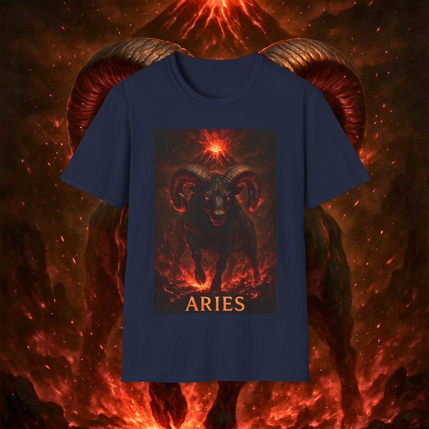"Camiseta ♈ Aries — Espíritu de fuego"