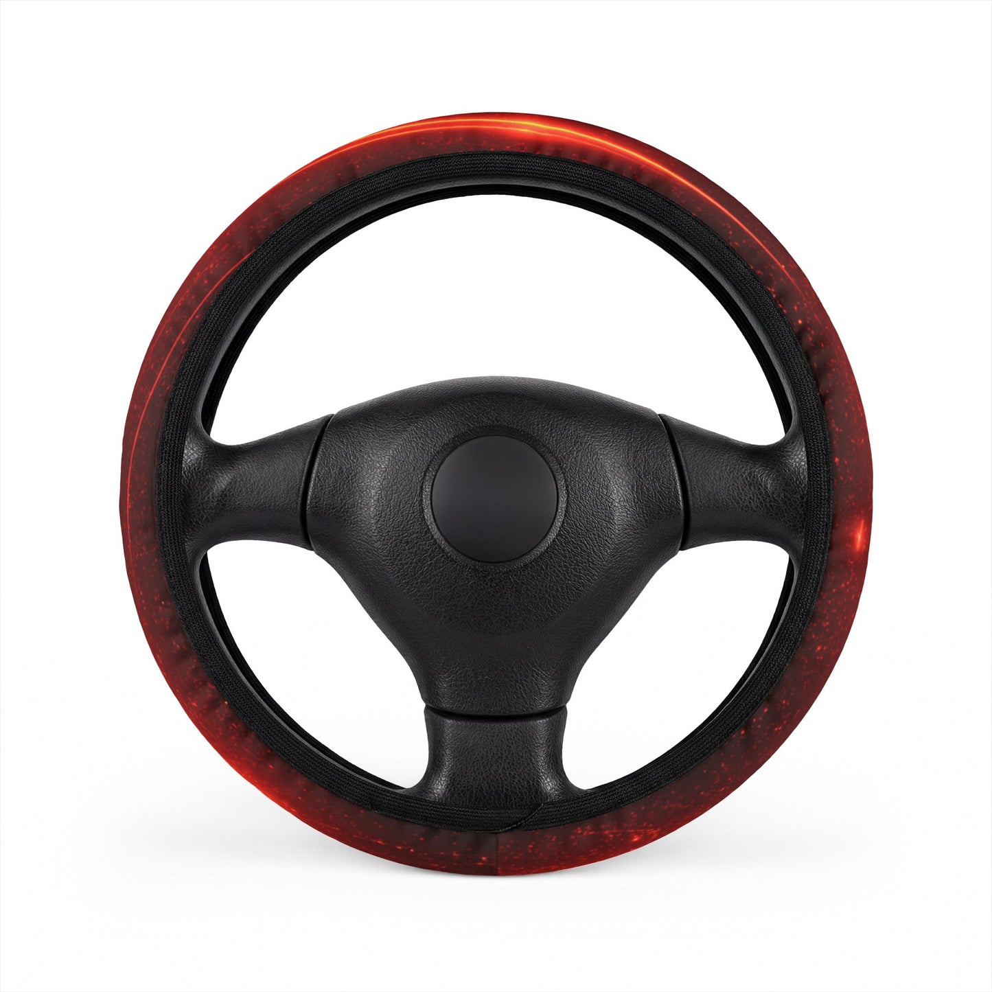 Funda para Volante Mármol Rojo 🔴 – Accesorio Antideslizante y Cómodo para Auto 🚗