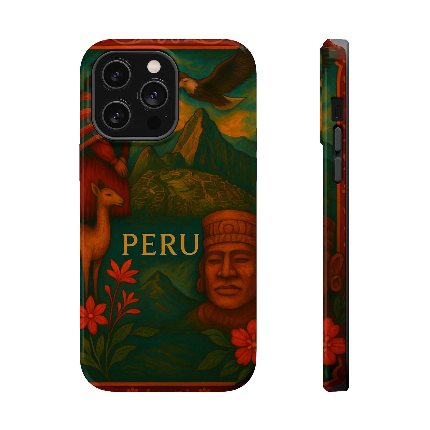 "Funda Magnética Reforzada Perú: Misticismo, Historia y Maravillas Eternas 🏔️🦙🛕"