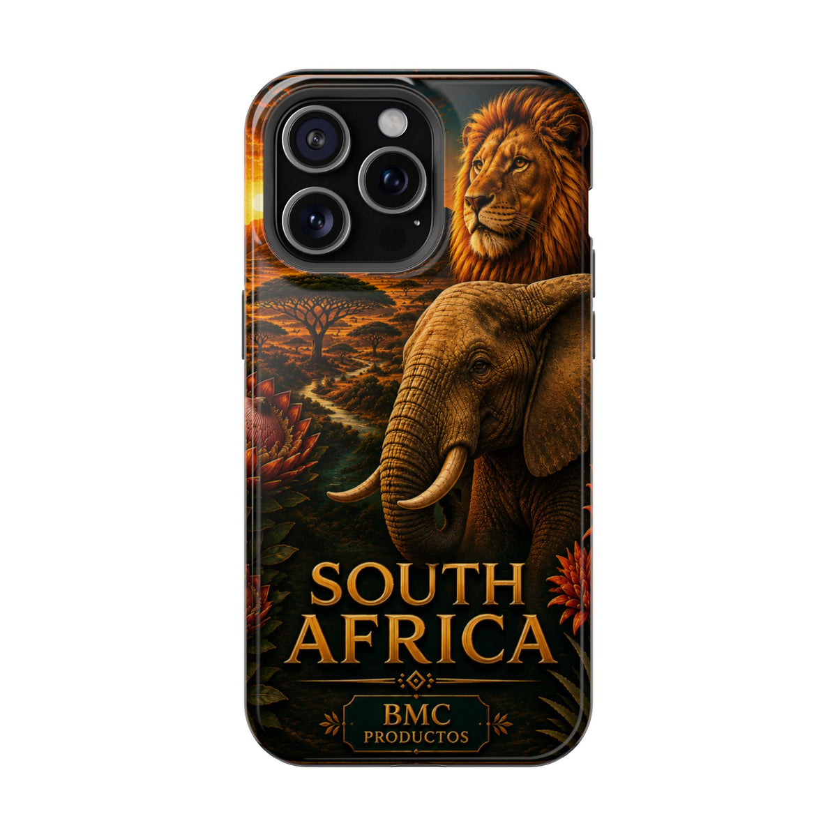 "Reinforced Magnetic Case South Africa 🌍 – A world of adventure and diversity"