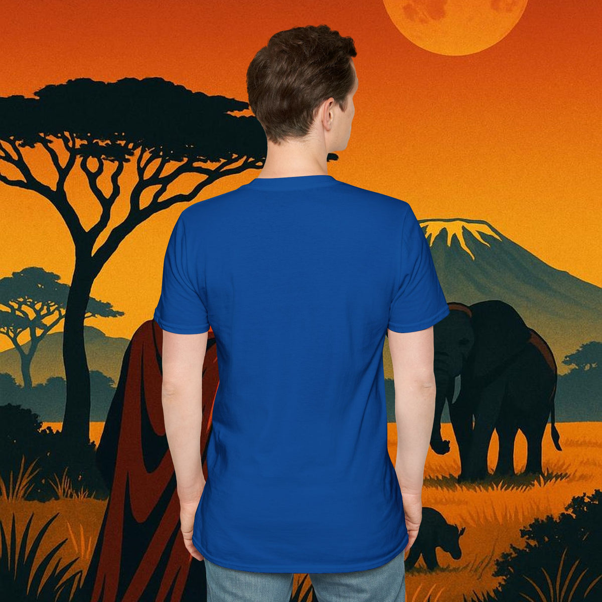"Camiseta Kenia: Aventura Salvaje y Tierra de Horizontes Infinitos 🦁🌄🏕️"