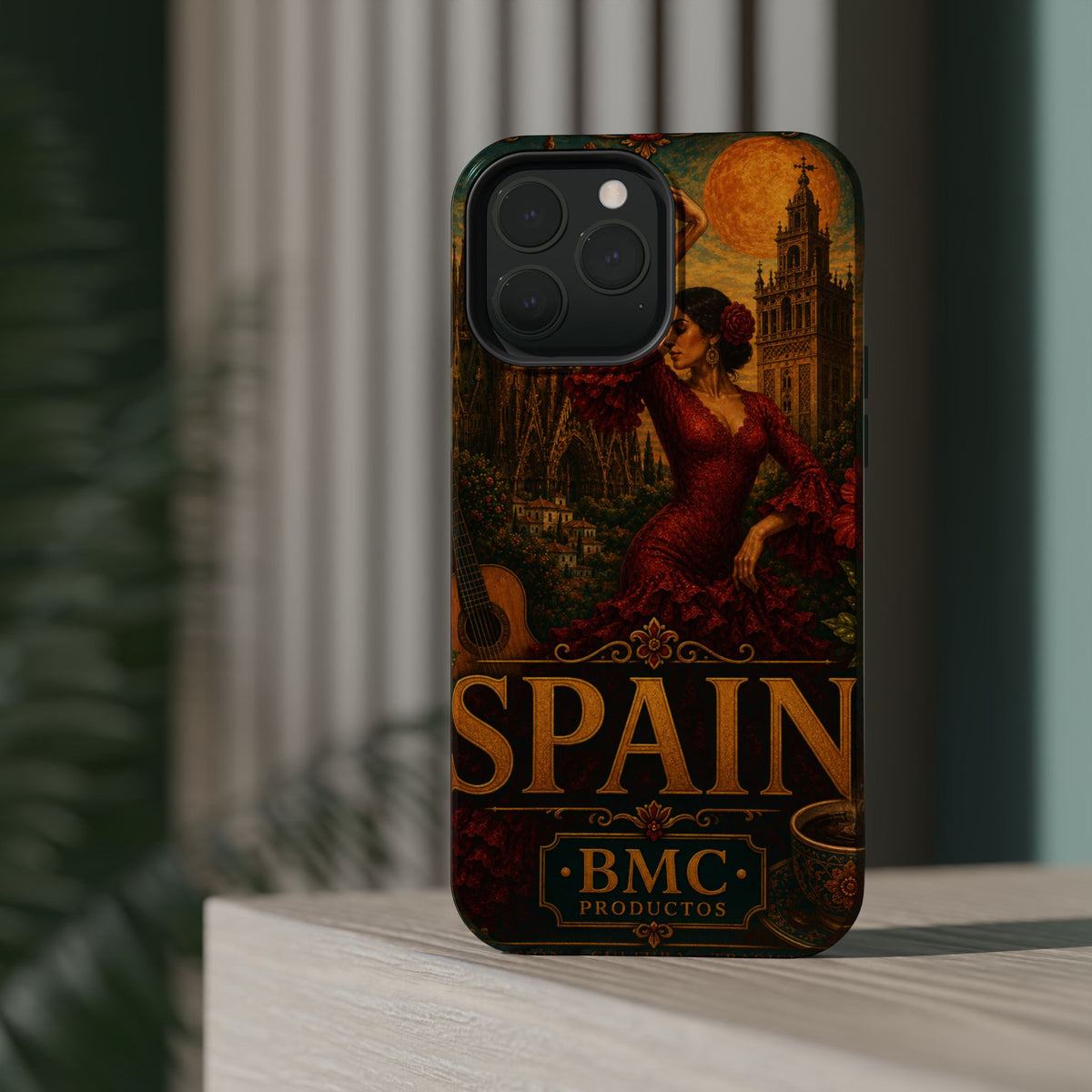 "Reinforced Magnetic Case Spain: Passion, Art, and Flavors That Make You Fall in Love 🎨💃🍷" 