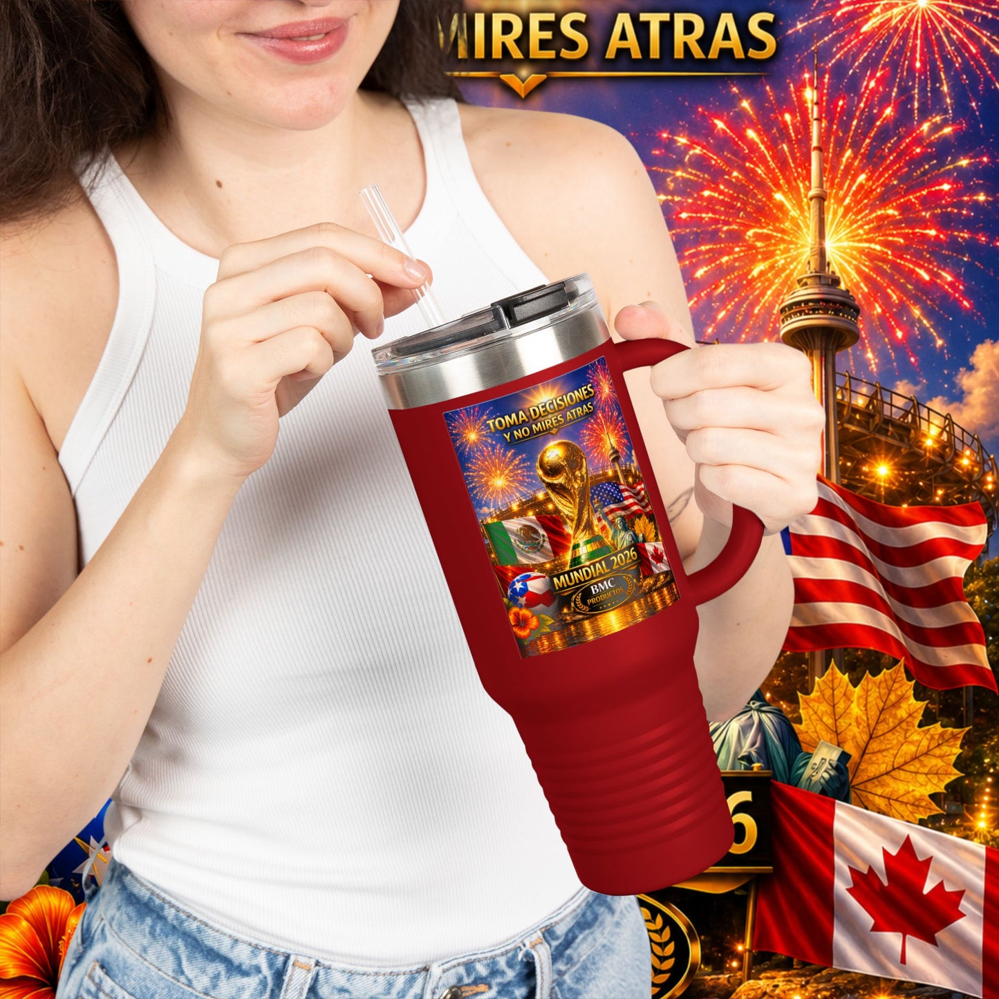 "taza de Viaje Aislada mundial 2026 dia"