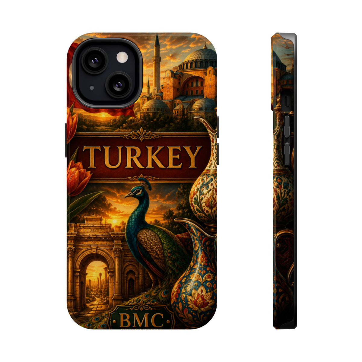 "Reinforced Magnetic Case Turkey✨ – Where East meets West"