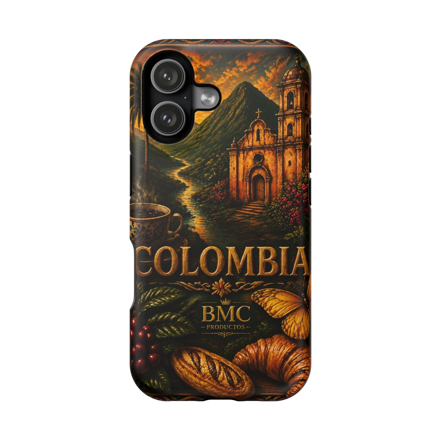 "Funda Magnética Reforzada Colombia: Magia de Colores, Café y Tradición ☕🎨🌄"