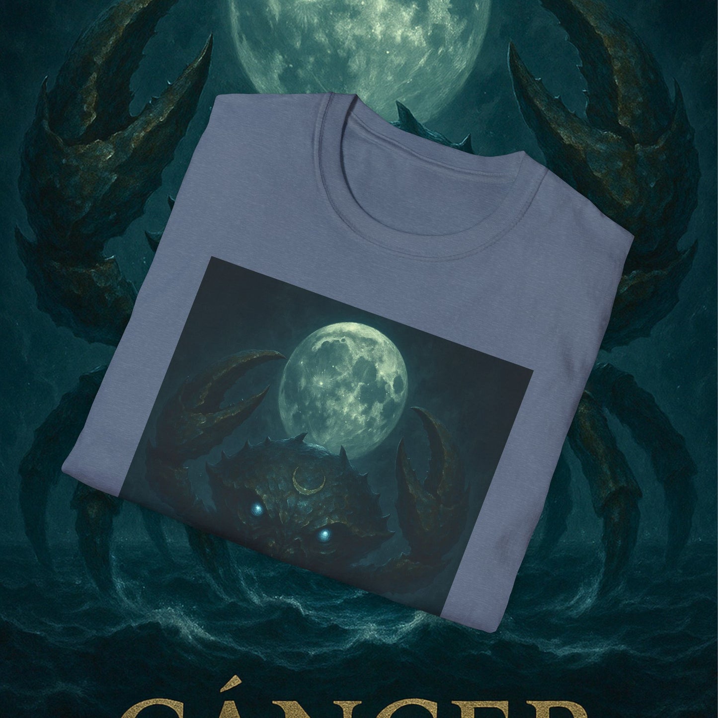 "Camiseta ♋ Cáncer — Guardián de las profundidades"