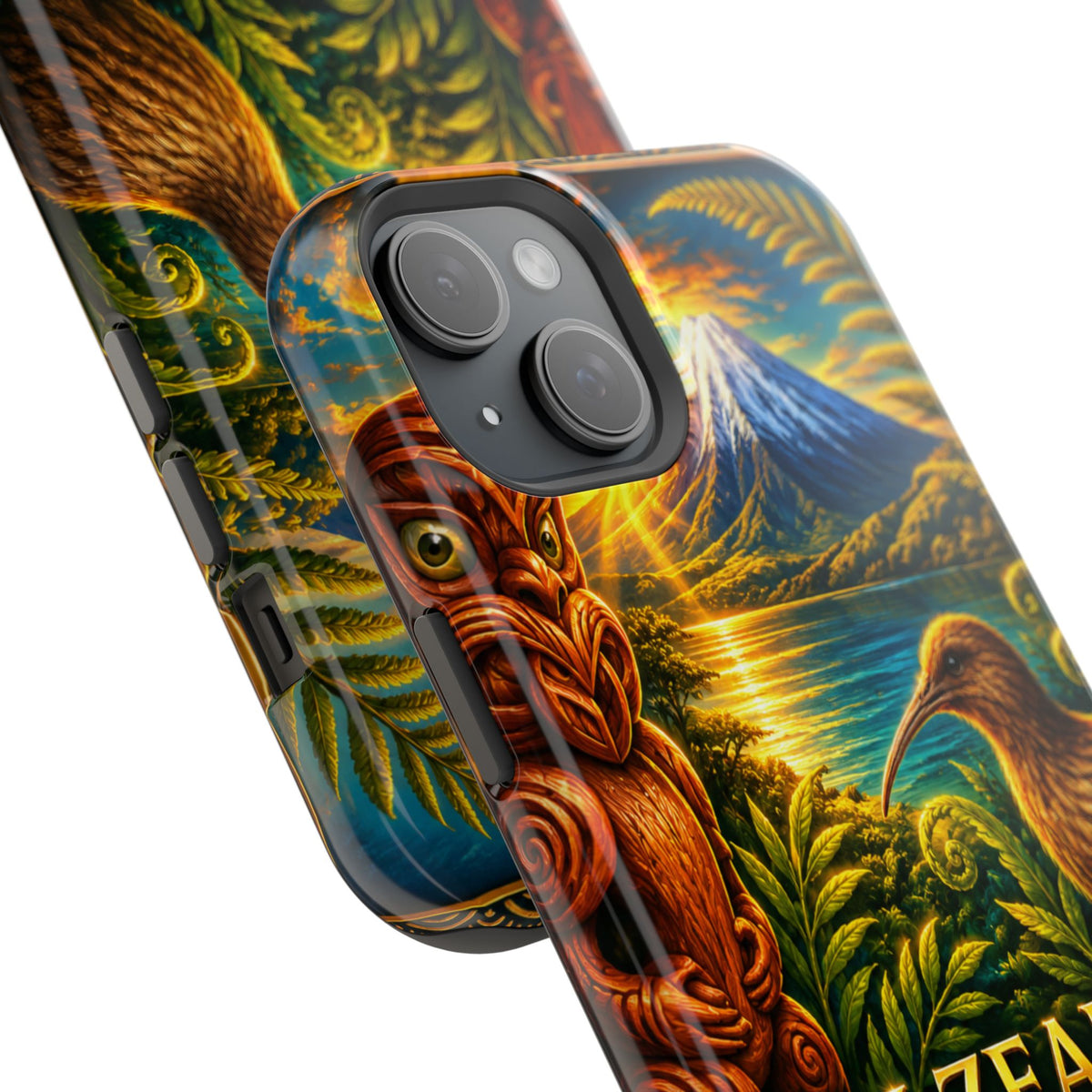 "New Zealand Reinforced Magnetic Case🏞️ – A paradise of nature and adventure"