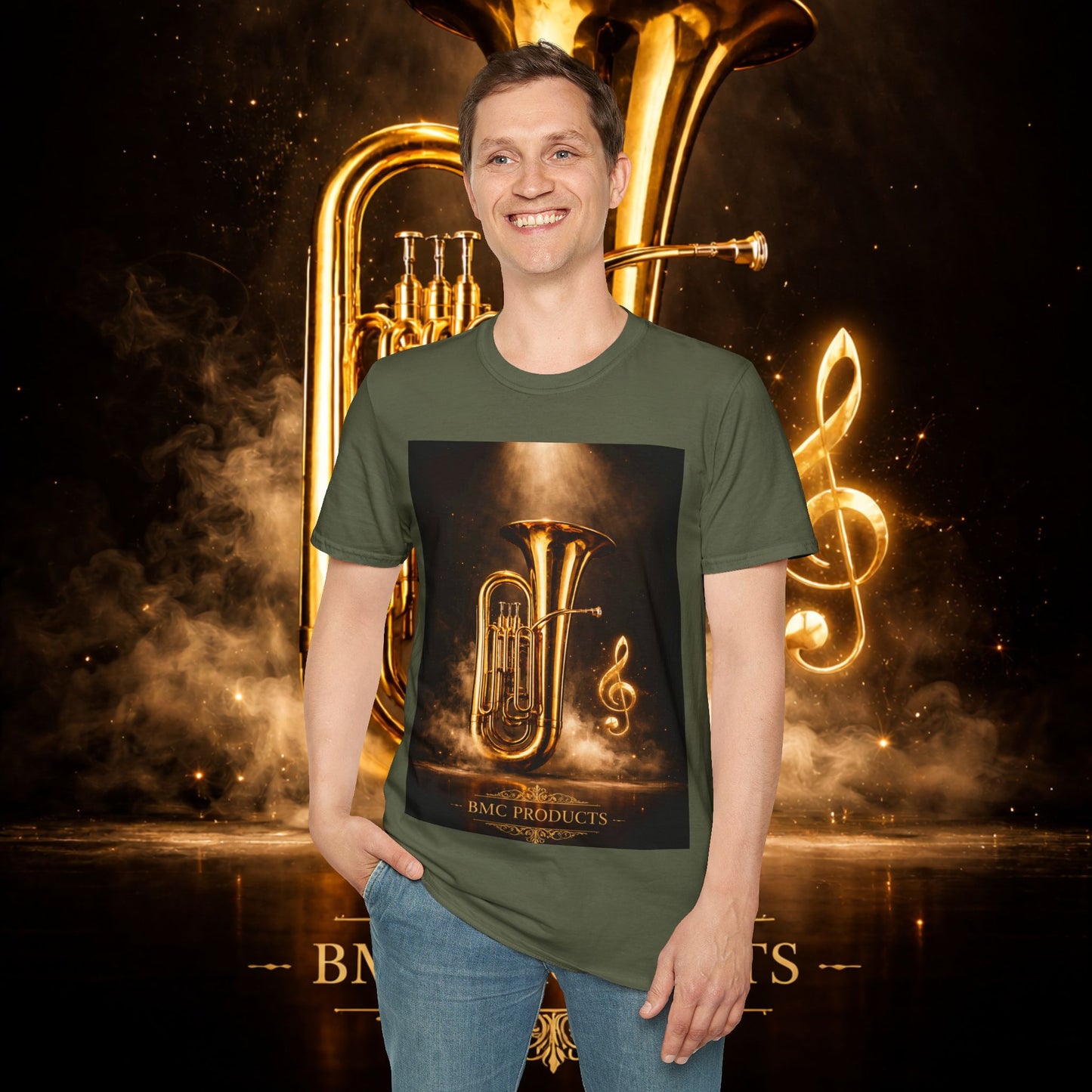 "Camiseta Tuba 🎺🔥 Cuando el alma suena, todo arde.”