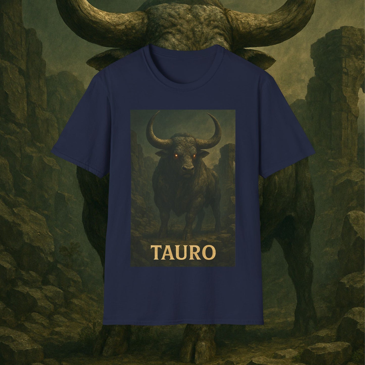 "Camiseta ♉ Tauro — Fuerza silenciosa de la tierra"