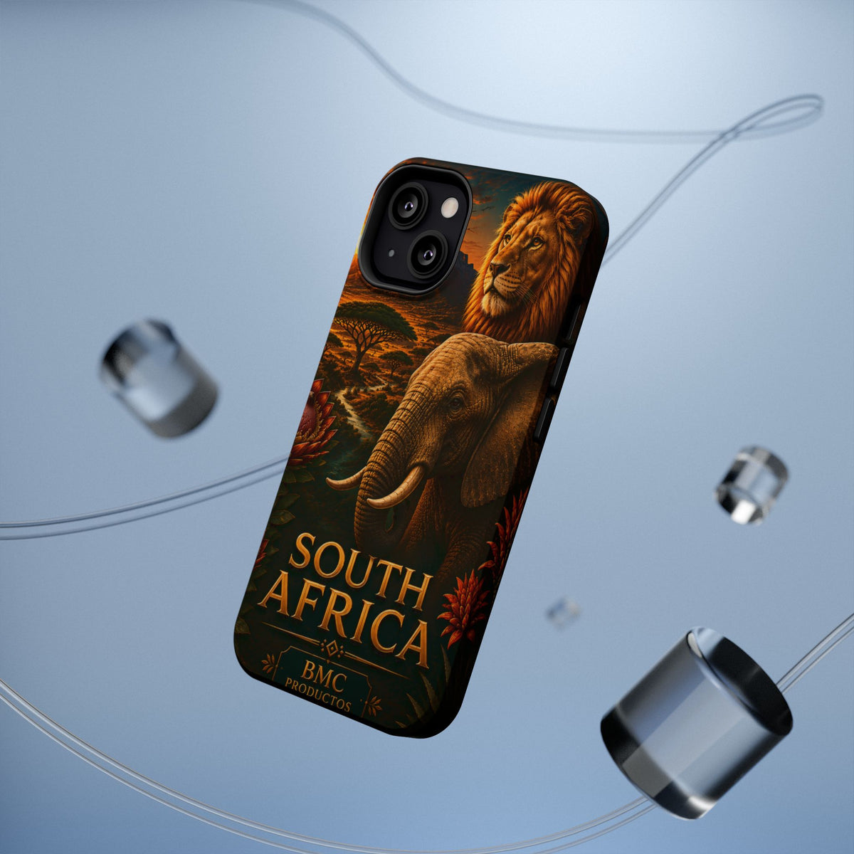 "Reinforced Magnetic Case South Africa 🌍 – A world of adventure and diversity"