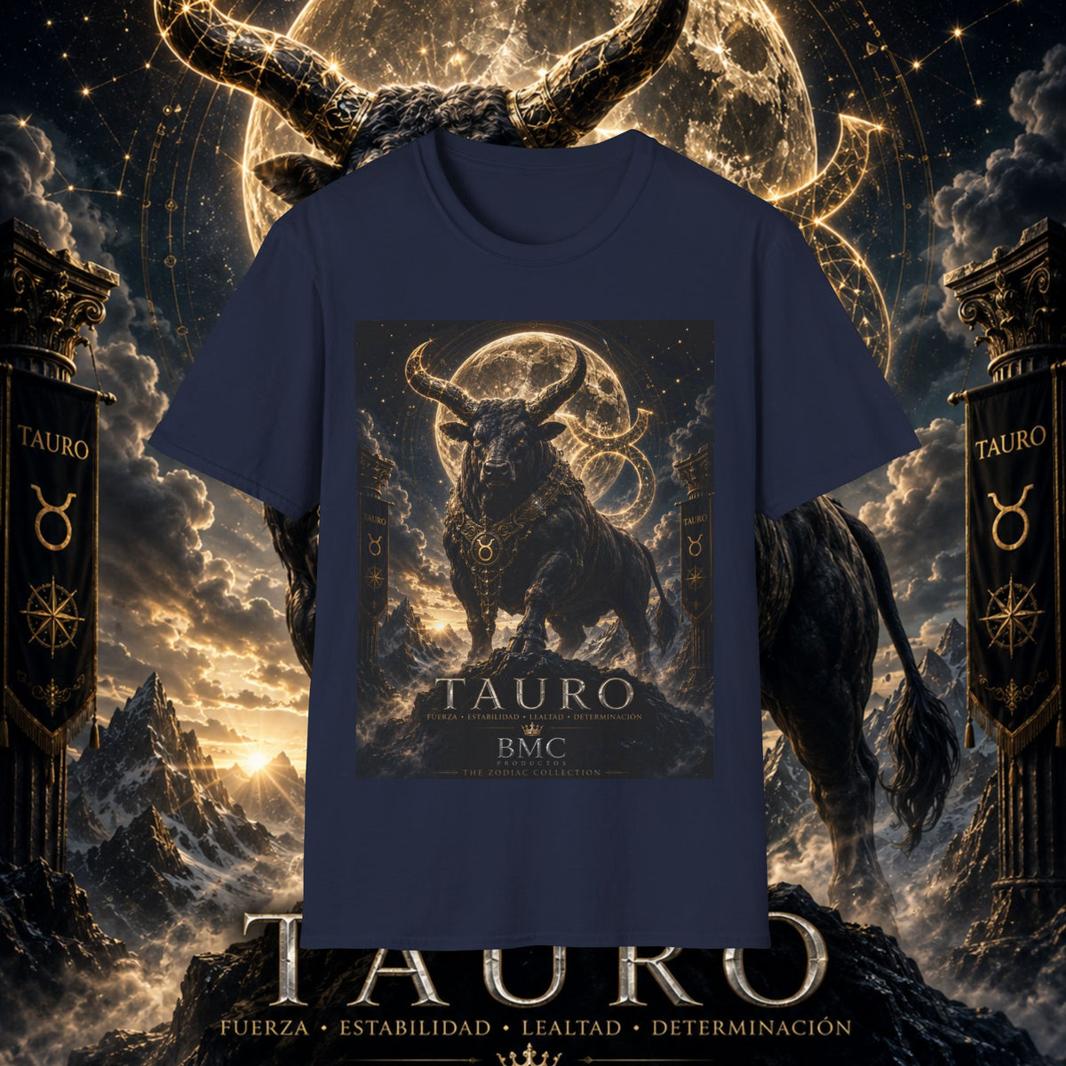 "Camiseta ♉ Tauro — Fuerza silenciosa de la tierra"