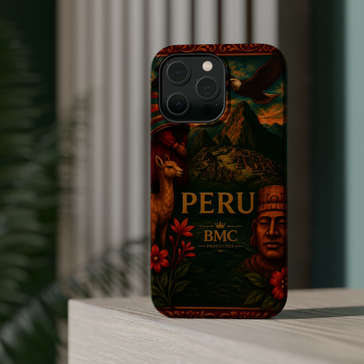 "Peru: Mysticism, History, and Eternal Wonders Reinforced Magnetic Case 🏔️🦙🛕"