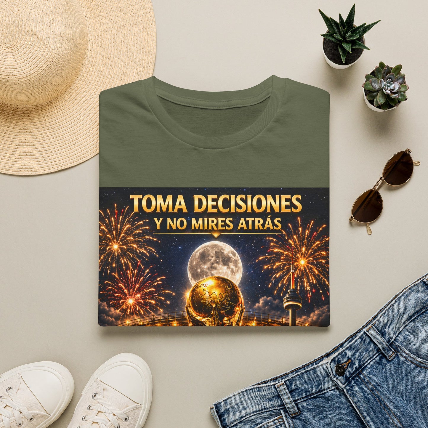 "Camiseta Mundial 2026 noche"