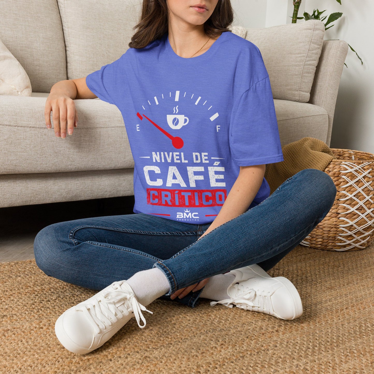 "Camiseta ☕ Nivel de Café: Crítico"