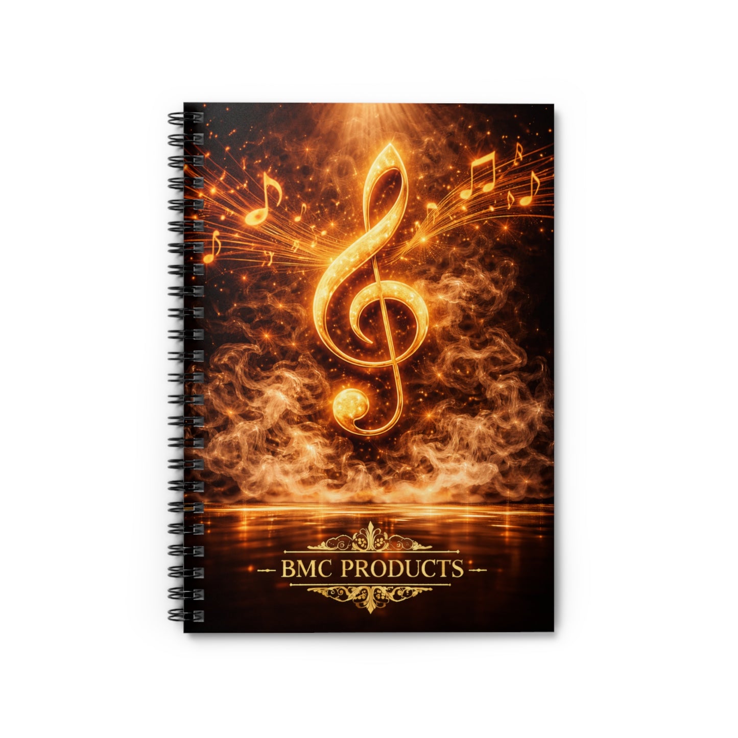 "libreta clave de sol 🎼🔥 Donde nace una nota… nace una llama.” 🔥🎼