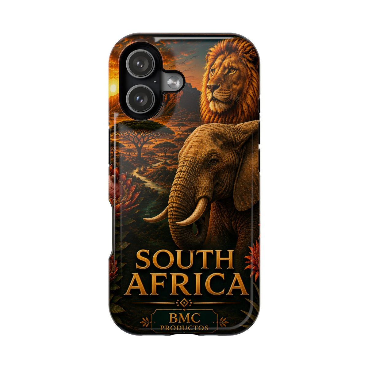 "Reinforced Magnetic Case South Africa 🌍 – A world of adventure and diversity"