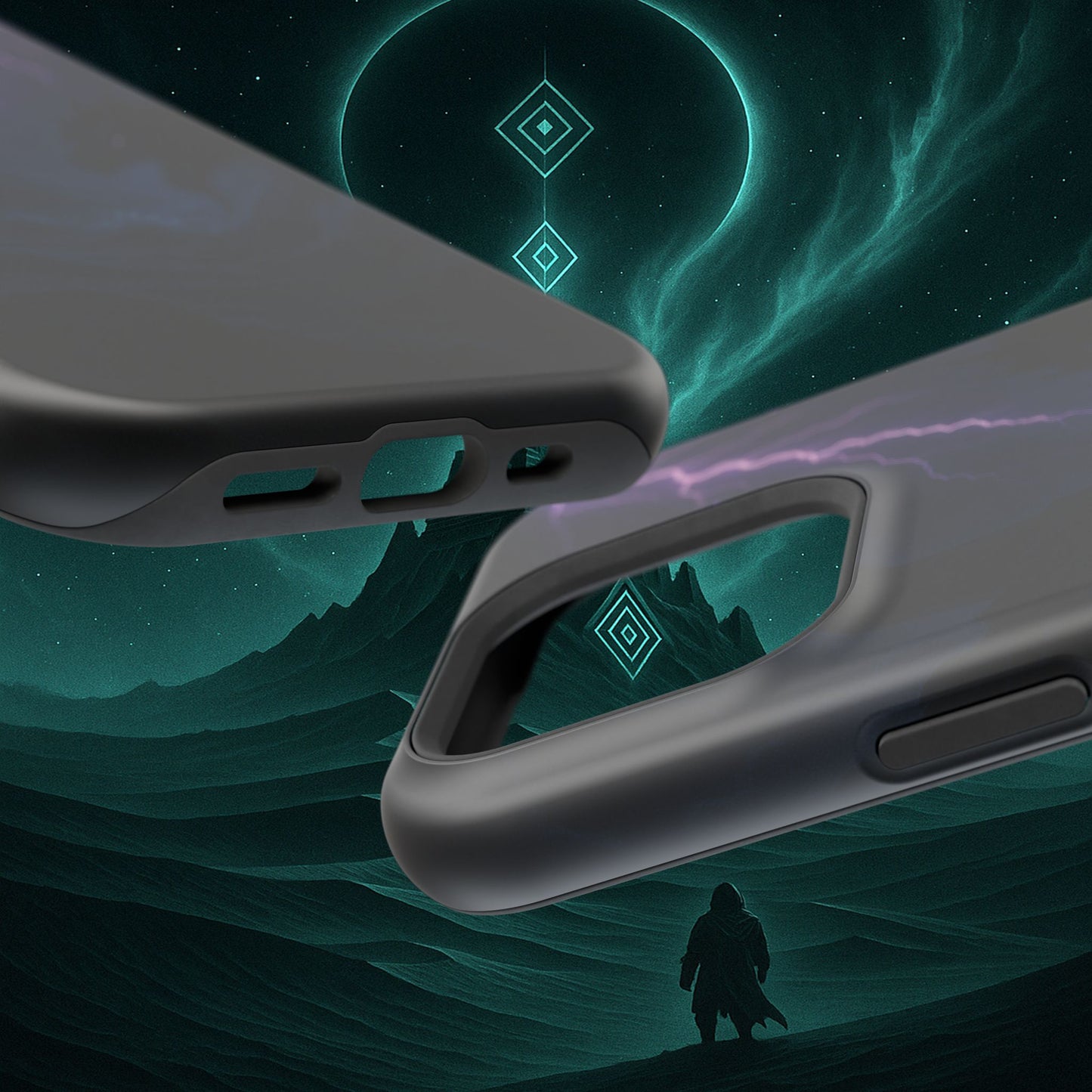 "Funda Magnética Reforzada 🐉 El Despertar del Leviatán"""