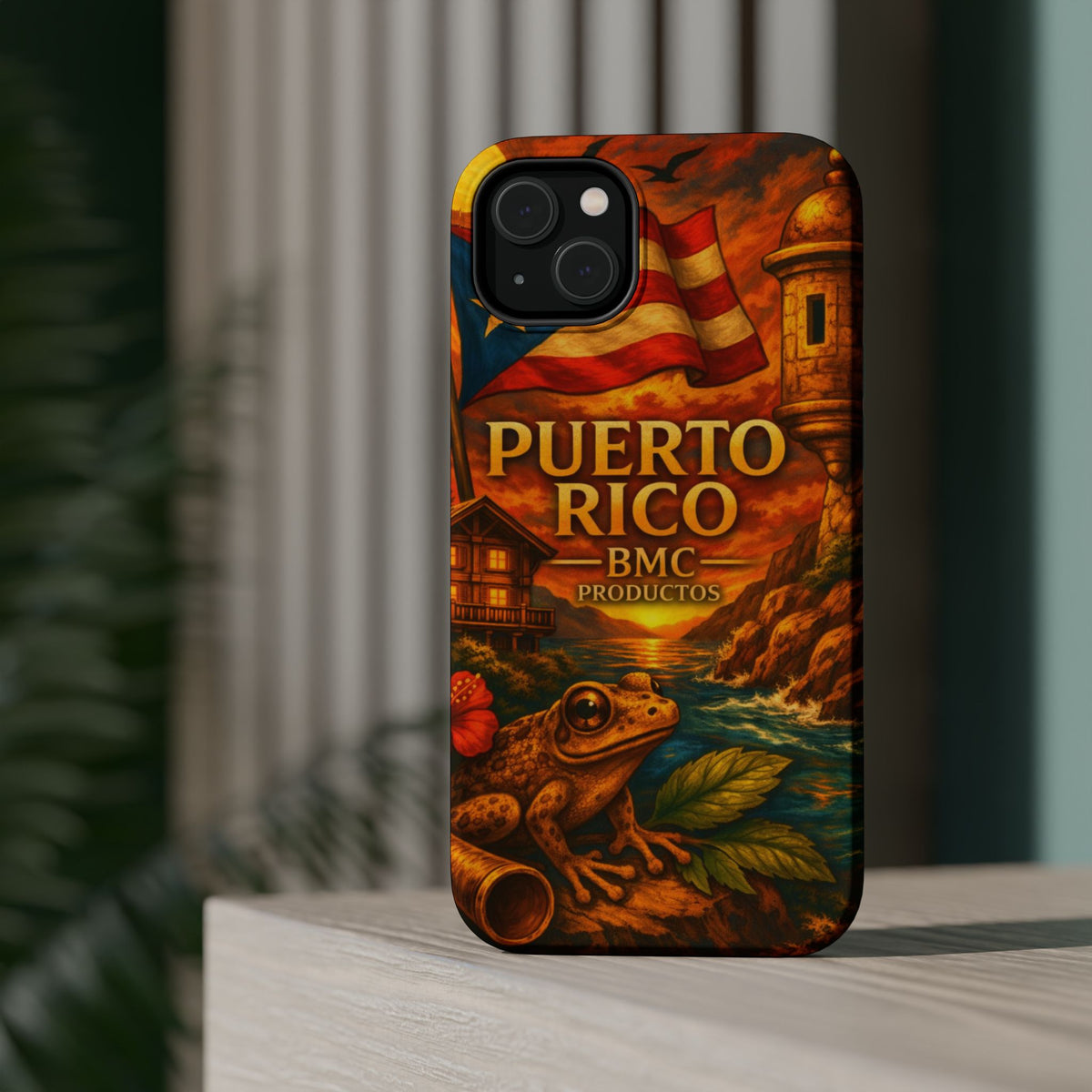 "Reinforced Magnetic Case Puerto Rico – Caribbean rhythm, soul, and color"