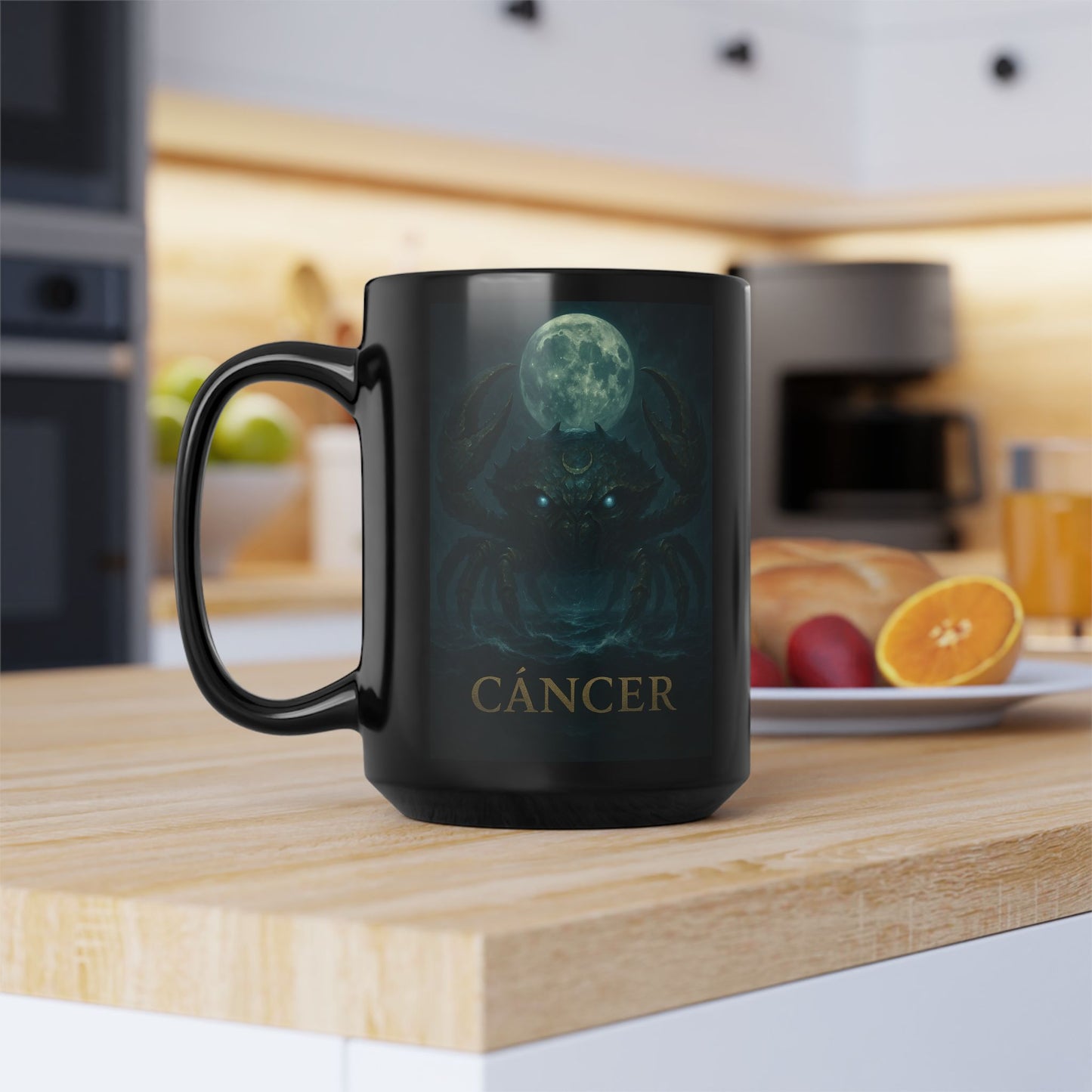 "Taza ♋ Cáncer — Guardián de las profundidades"