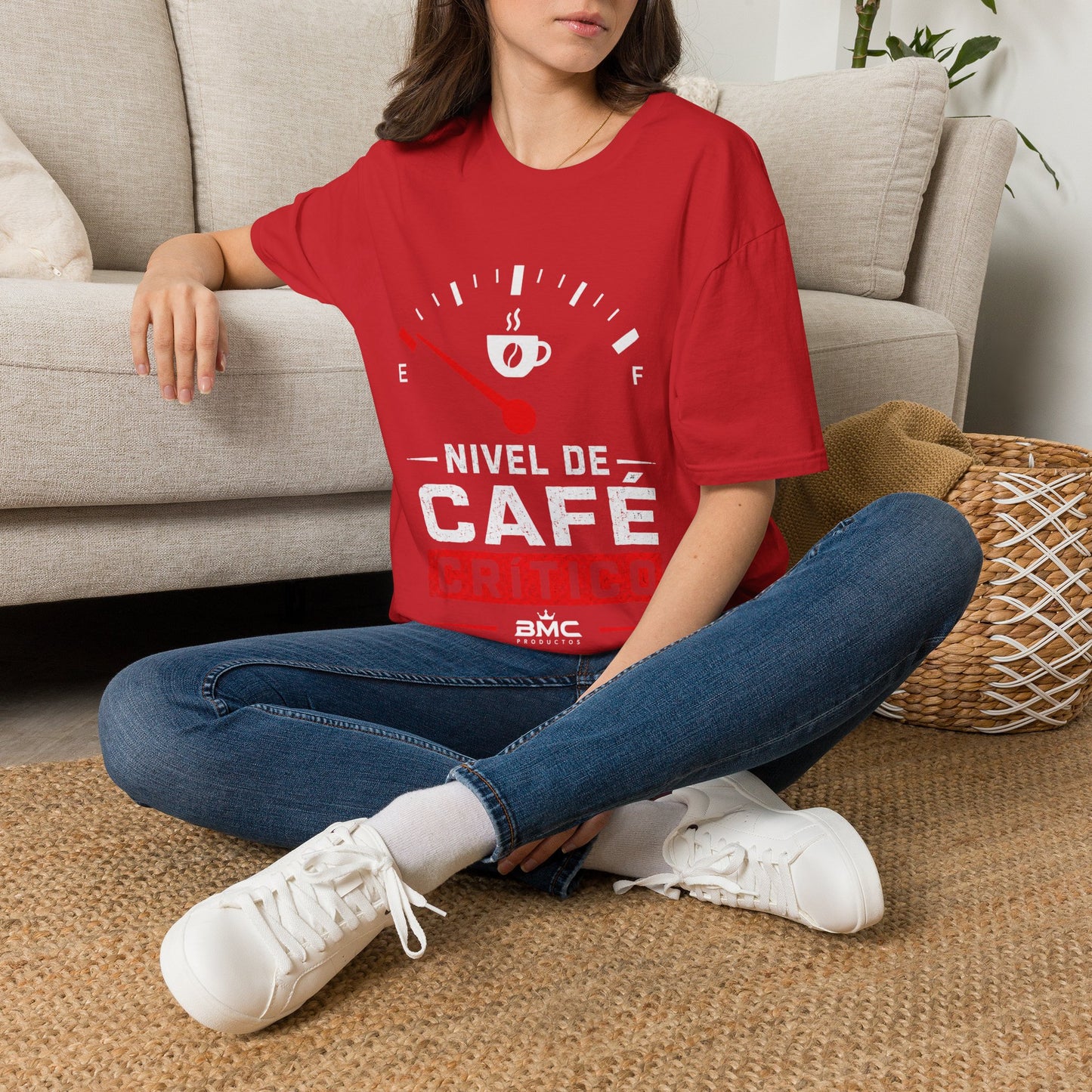 "Camiseta ☕ Nivel de Café: Crítico"