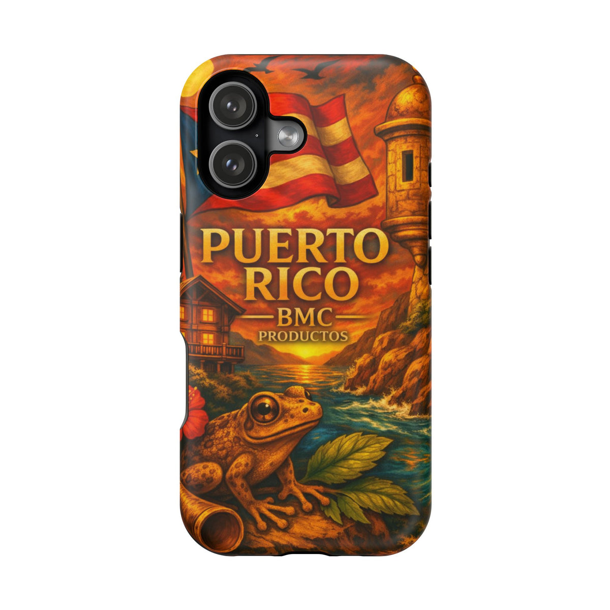 "Reinforced Magnetic Case Puerto Rico – Caribbean rhythm, soul, and color"