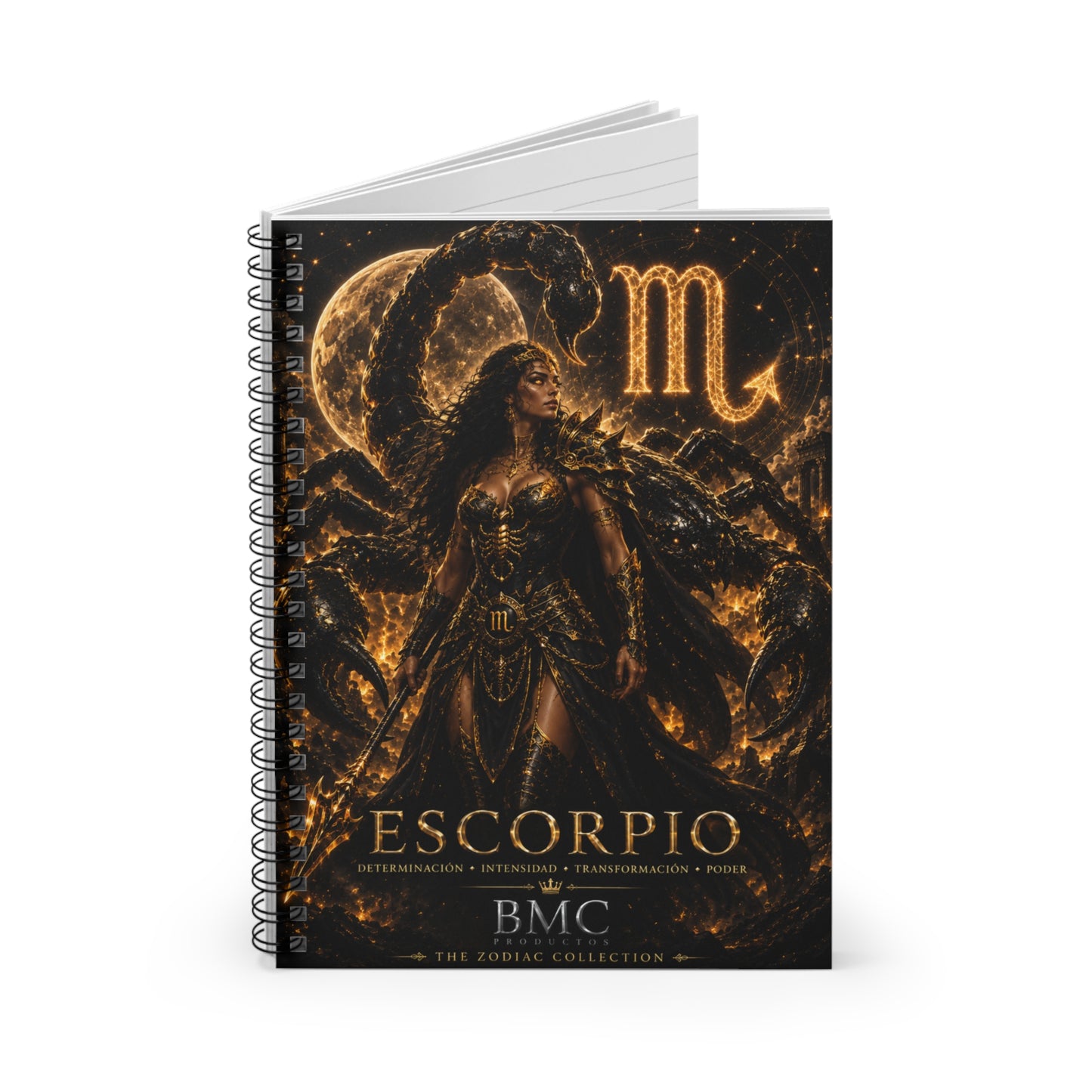 "libreta escorpio M– La Vigilante de las Sombras"
