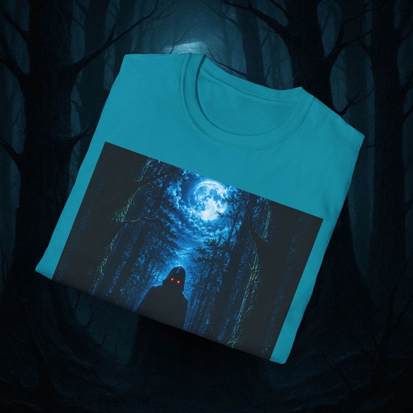 "Camiseta 🖤 El Vigía del Bosque Oscuro"