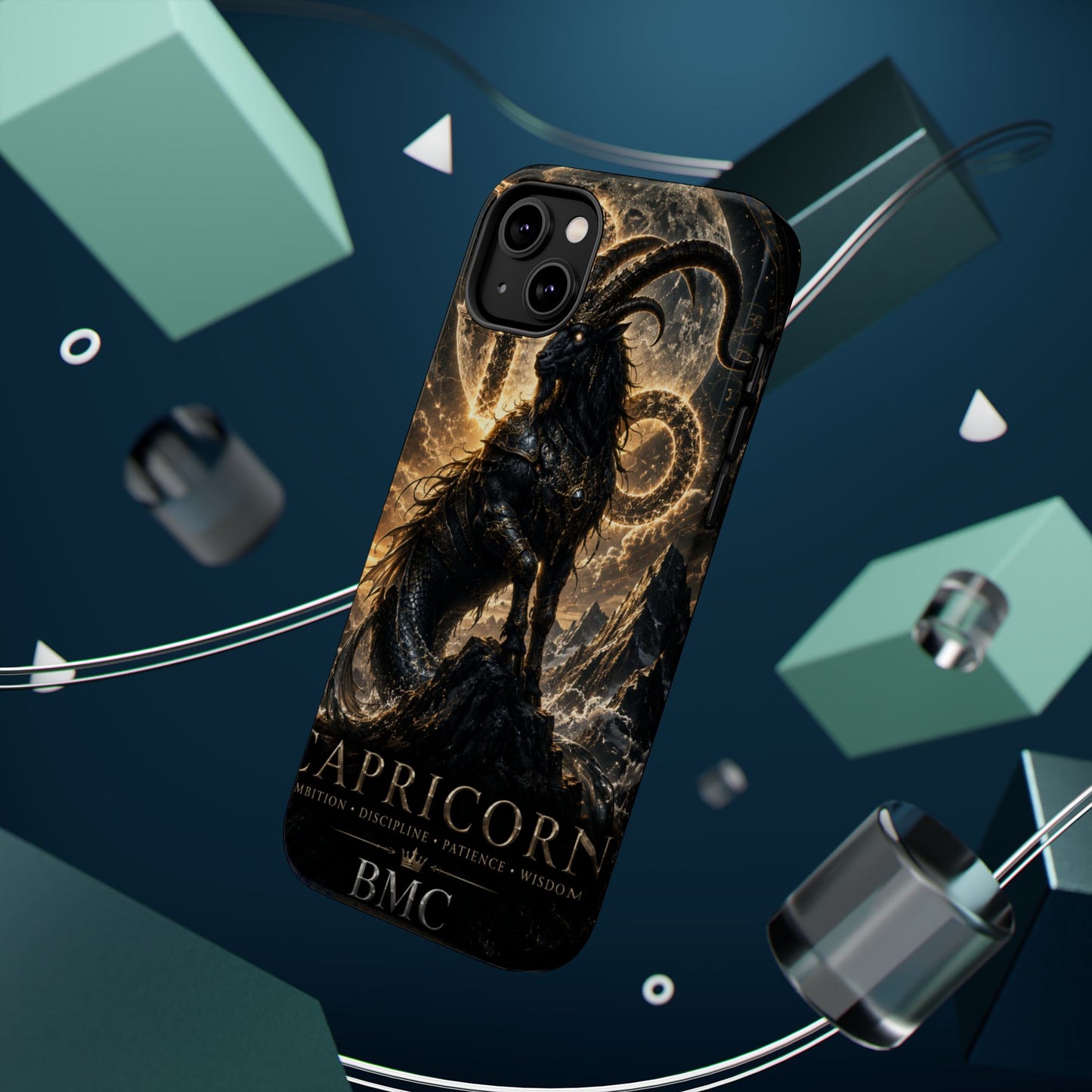 "Funda Magnética Reforzada♑ Capricornio – El Guardián de las Cumbres"