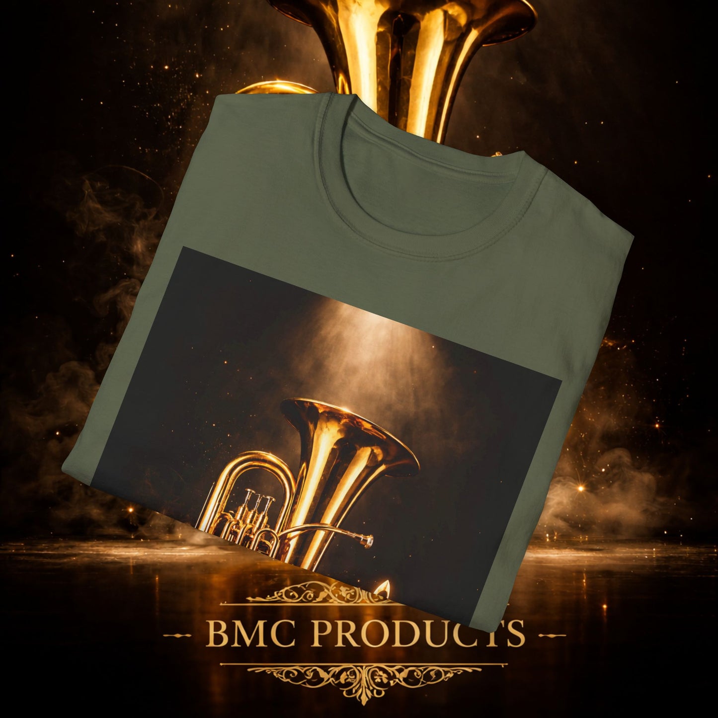 "Camiseta Tuba 🎺🔥 Cuando el alma suena, todo arde.”