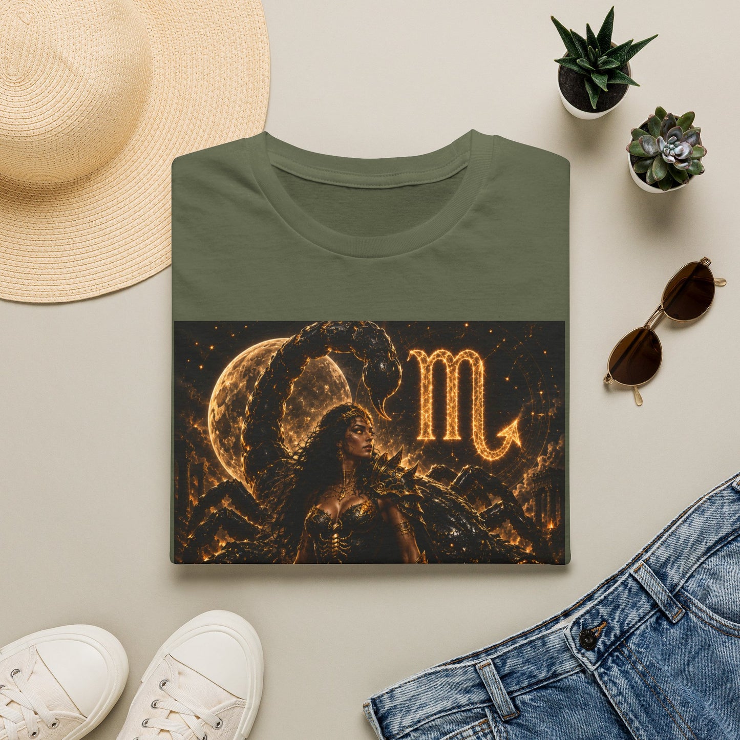 "Camiseta ESCORPIO M– La Vigilante de las Sombras"