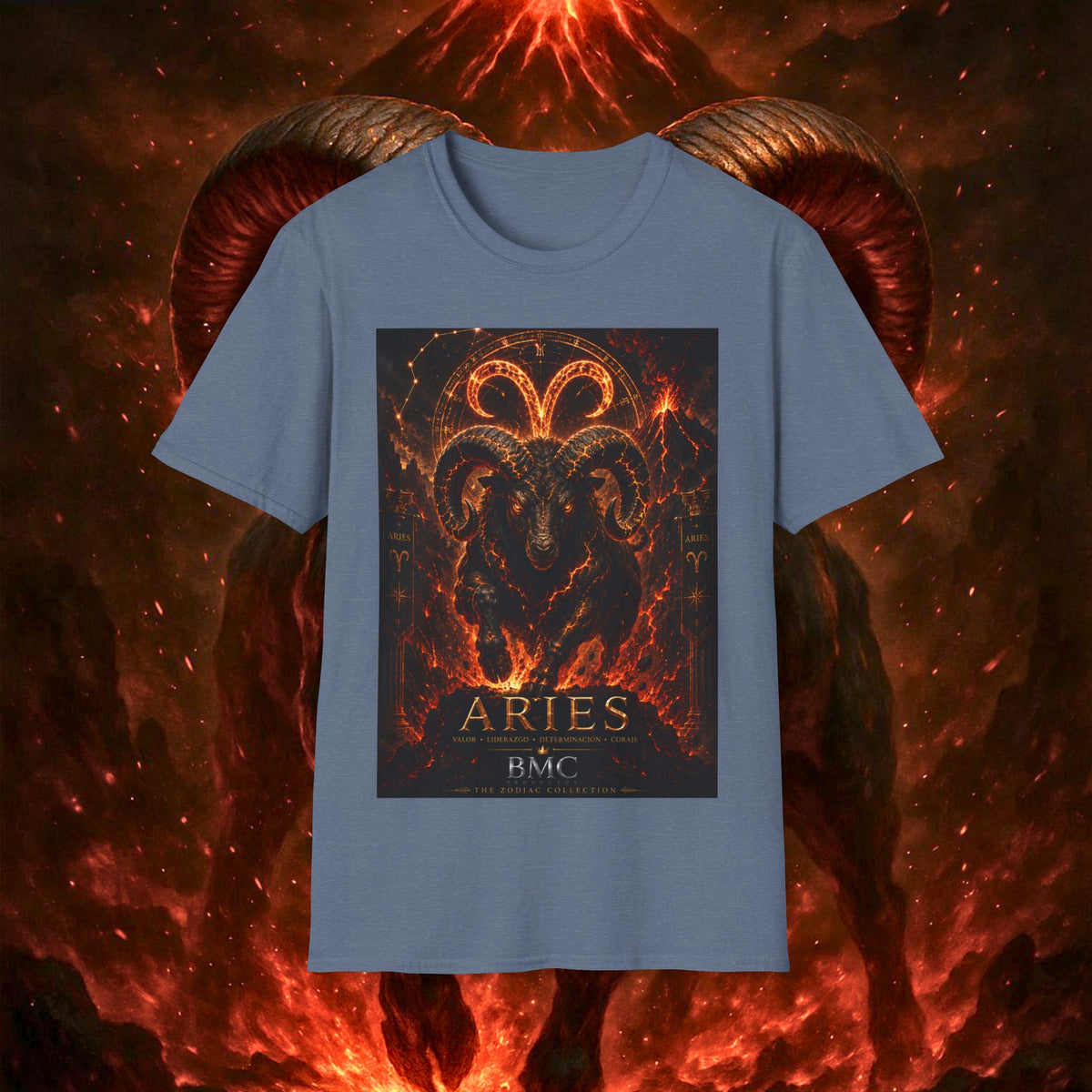 "Camiseta ♈ Aries — Espíritu de fuego"