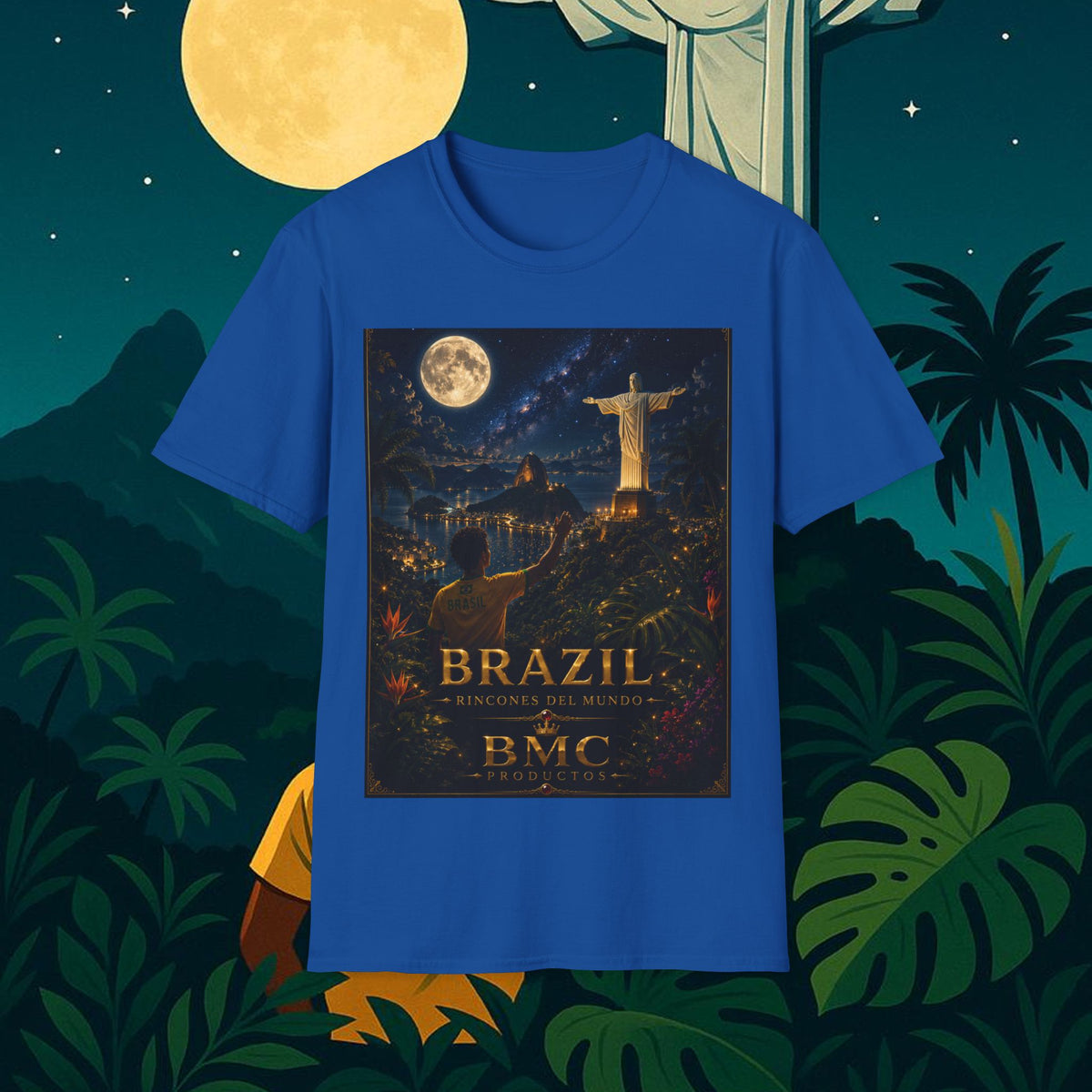 "Camiseta Brasil: Ritmo, Naturaleza y Alegría Infinita 🎶🌴🏖️"