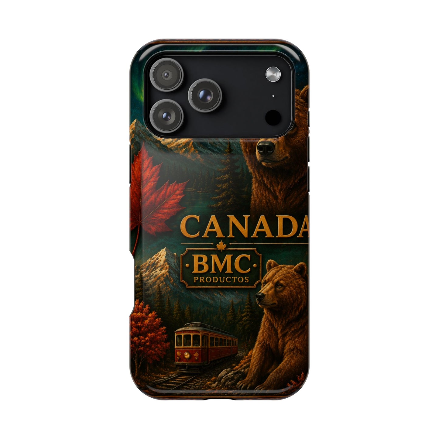 "Funda Magnética Reforzada Magnética Reforzada Canadá: Naturaleza Majestuosa y Espíritu Libre 🍁🏞️🦌"