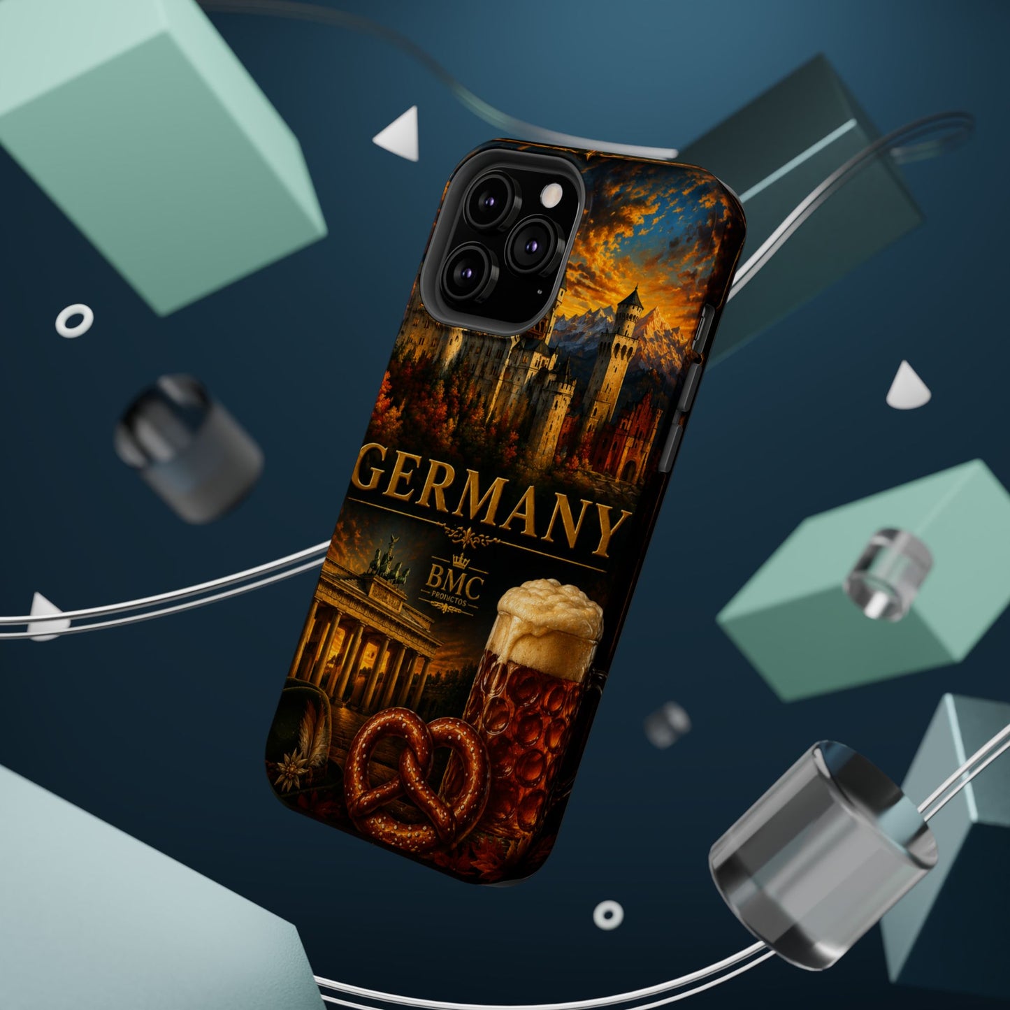 "Funda Magnética Reforzada Alemania: Fortaleza, Historia y Tradición 🎖️🏰🍺"