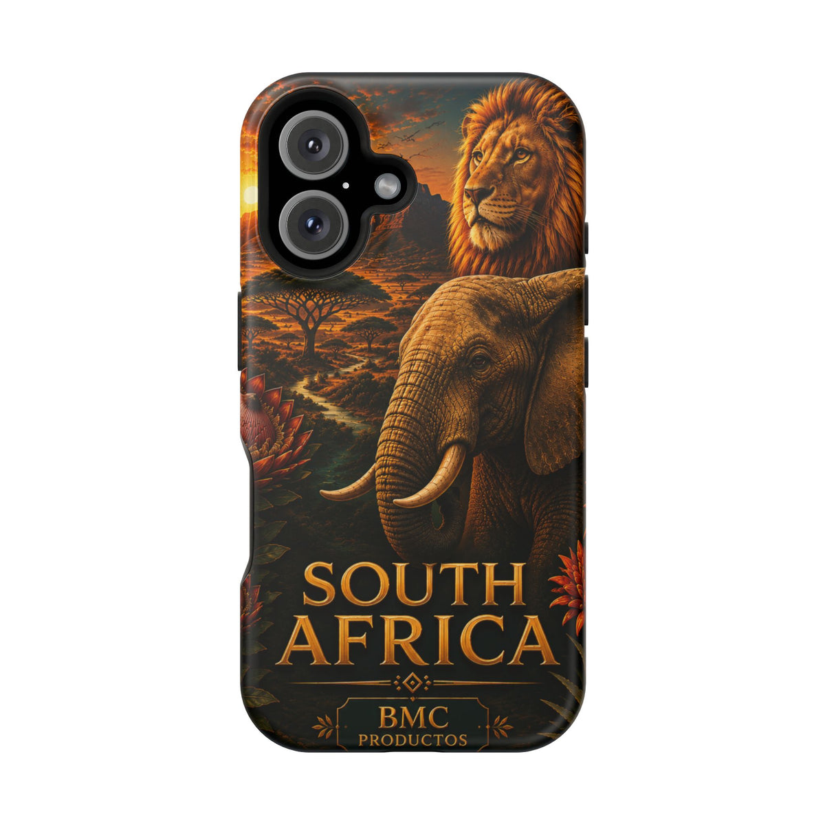 "Reinforced Magnetic Case South Africa 🌍 – A world of adventure and diversity"