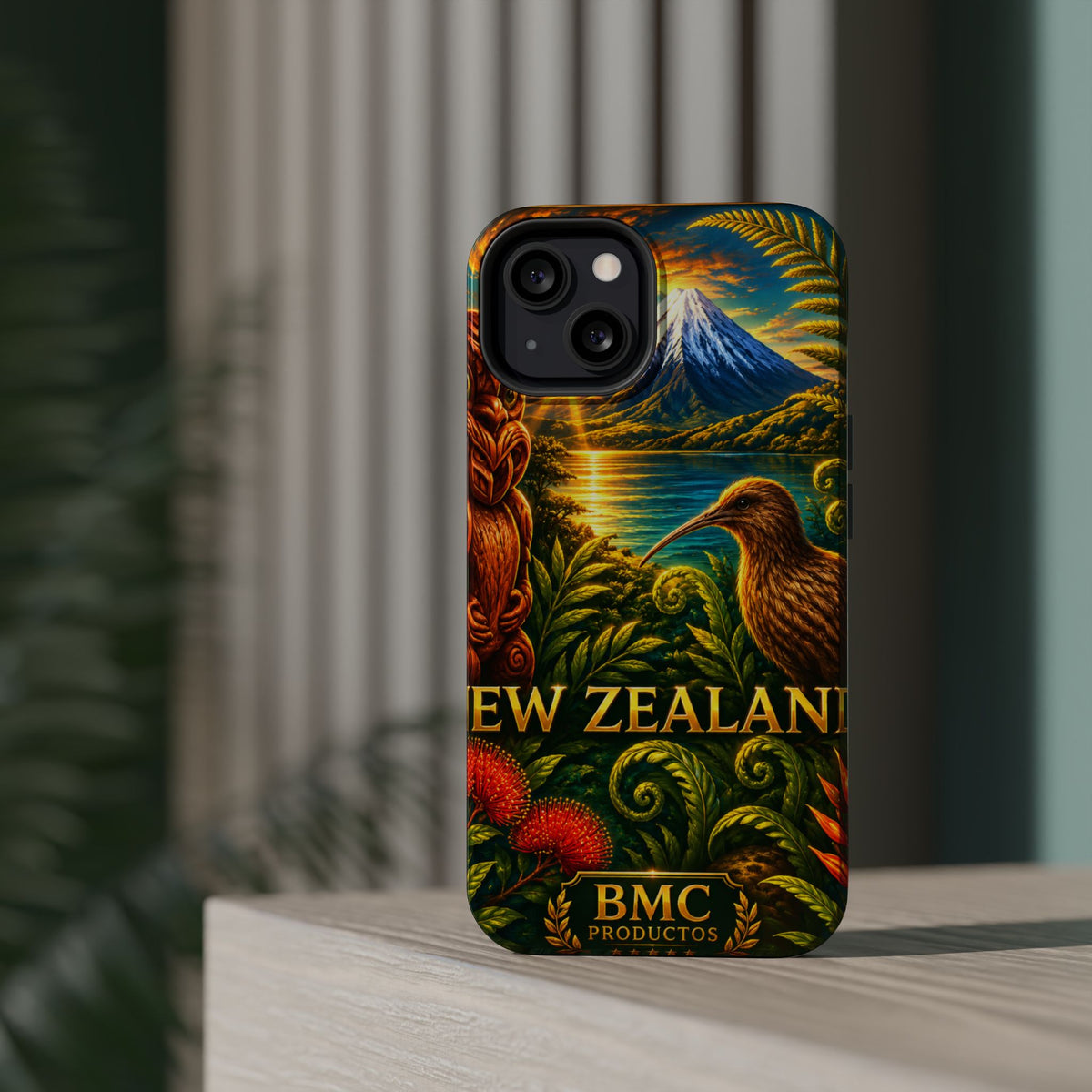 "New Zealand Reinforced Magnetic Case🏞️ – A paradise of nature and adventure"