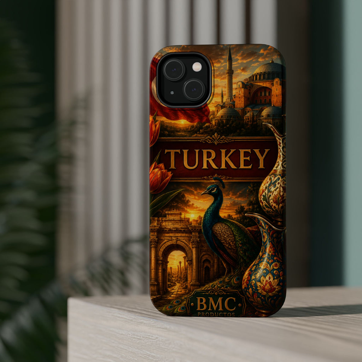 "Reinforced Magnetic Case Turkey✨ – Where East meets West"