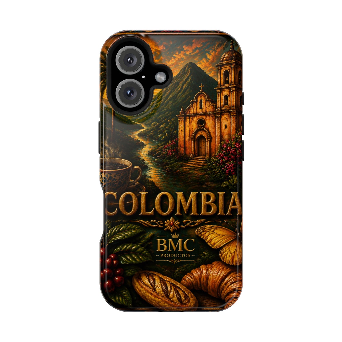 "Funda Magnética Reforzada Colombia: Magia de Colores, Café y Tradición ☕🎨🌄"