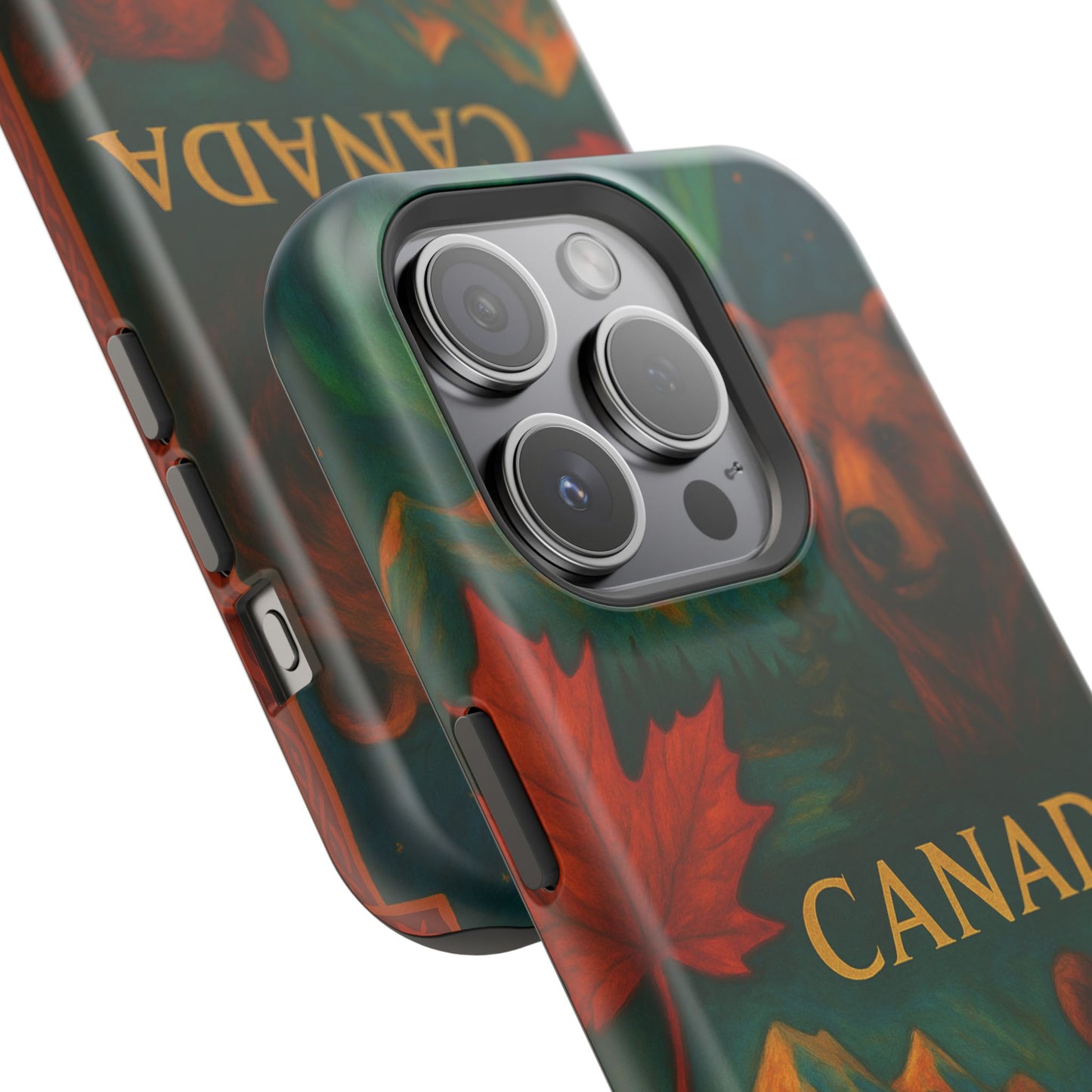 "Funda Magnética Reforzada Magnética Reforzada Canadá: Naturaleza Majestuosa y Espíritu Libre 🍁🏞️🦌"