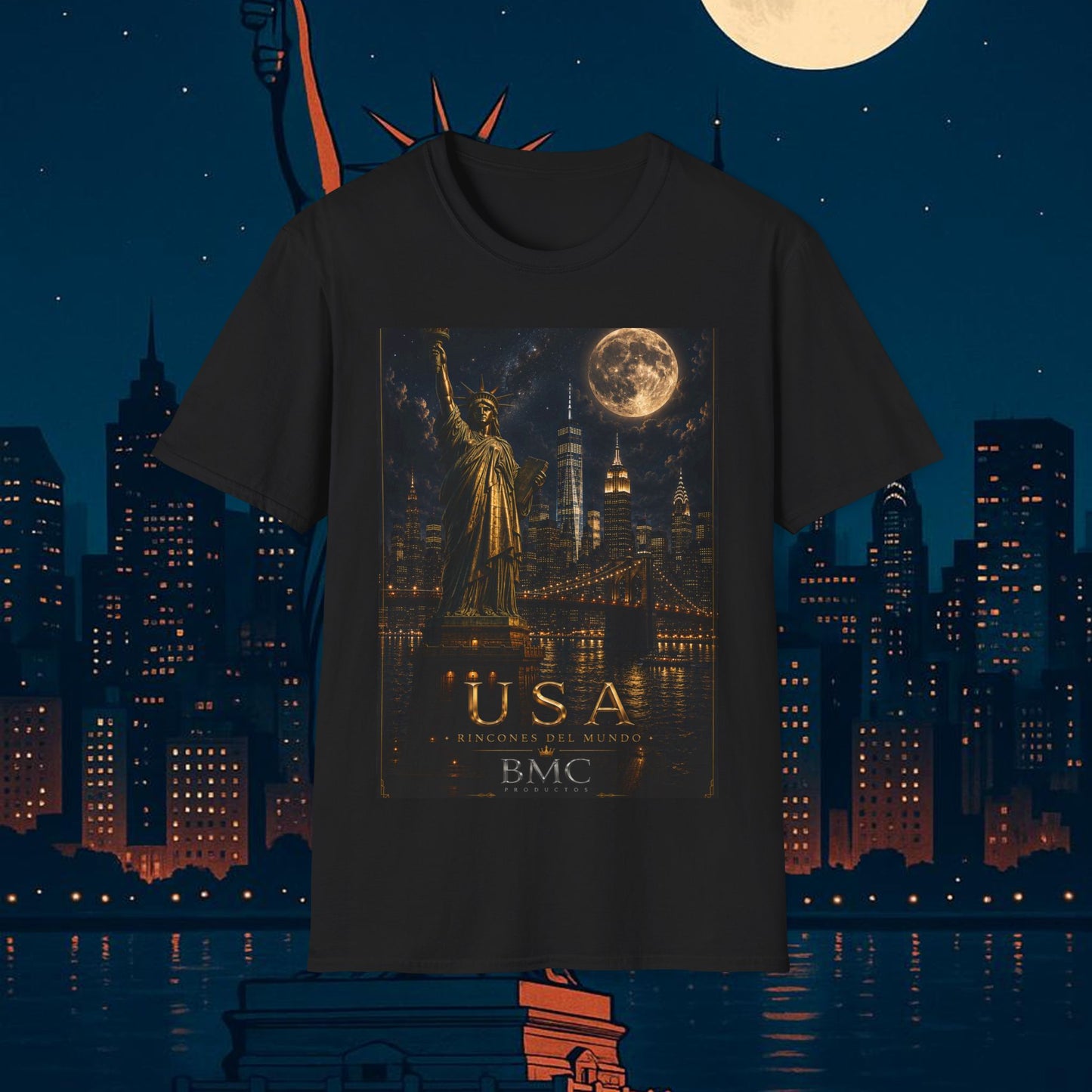 "Camiseta Estados Unidos: Sueños, Libertad y Grandes Horizontes 🗽🏜️🌆"