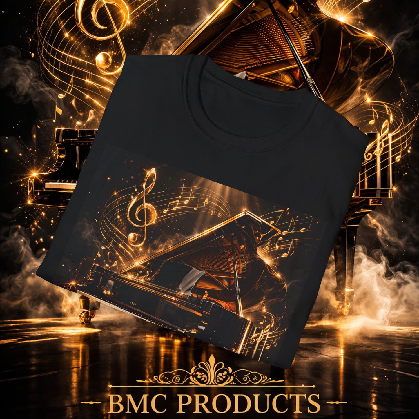 "Camiseta piano 🎹🔥Cuando las manos arden… el alma canta.” 🔥🎹