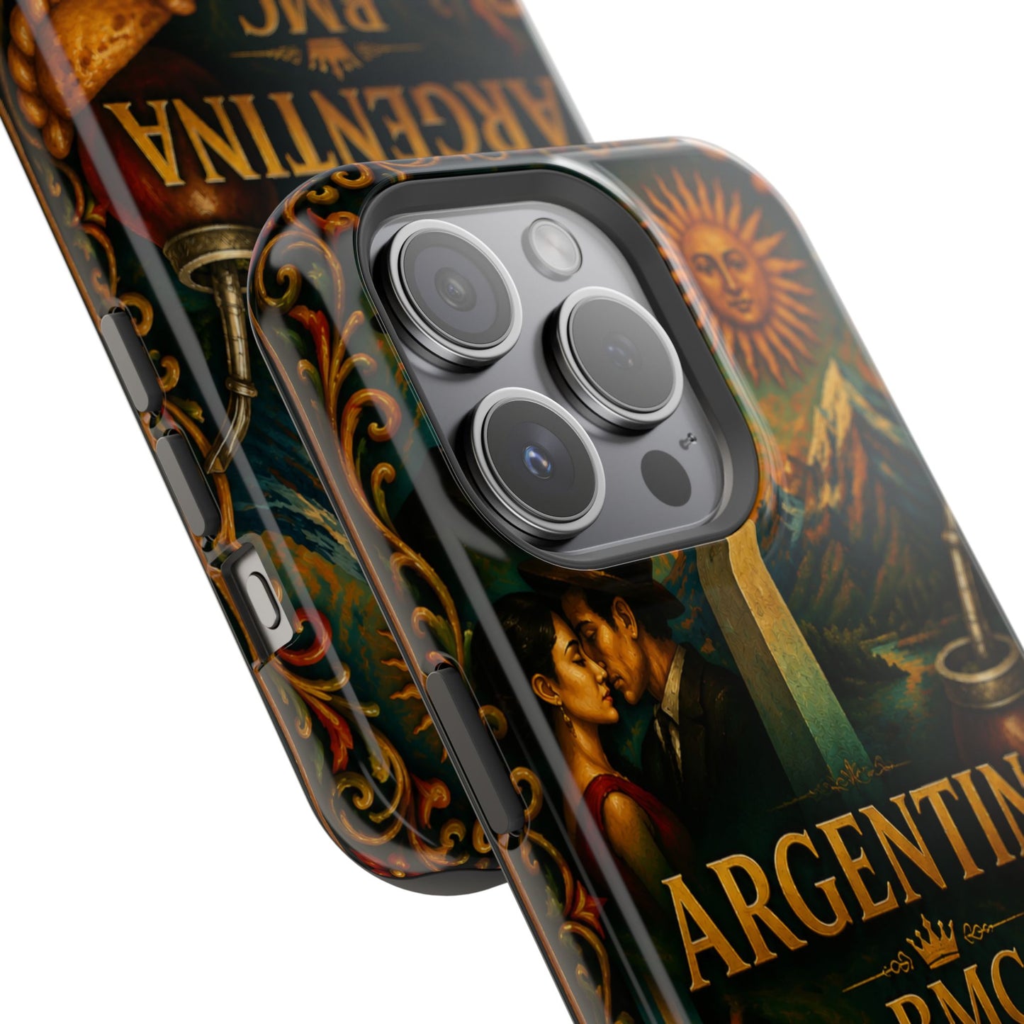 "Funda Magnética Reforzada Argentina: Pasión, Tradición y Tierra de Sueños🔥🏞️"