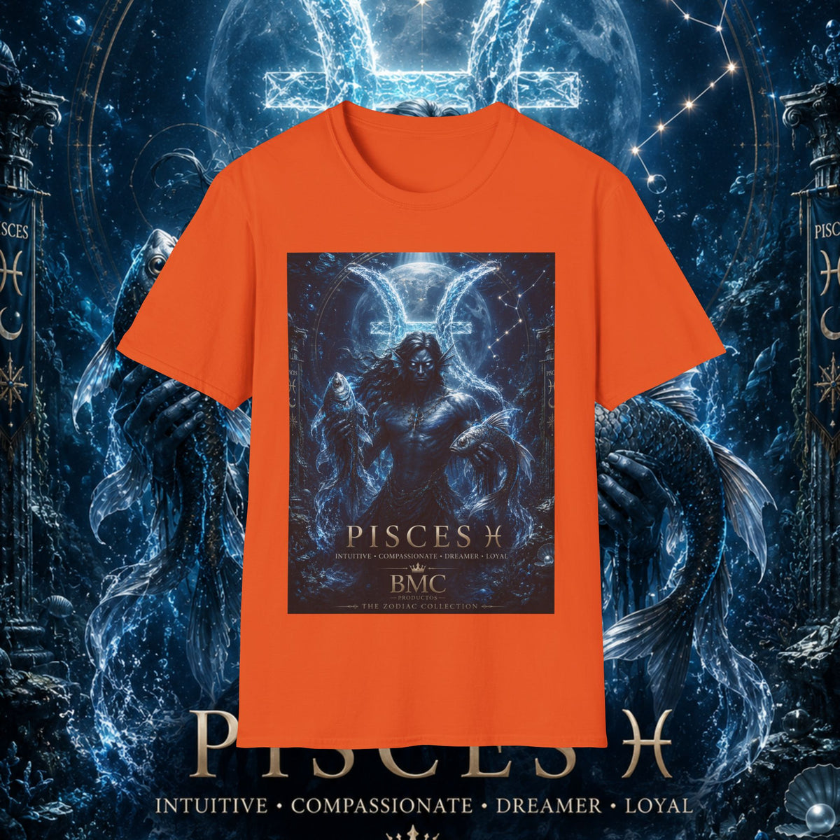"Camiseta Piscis — El Guardián de las Profundidades"
